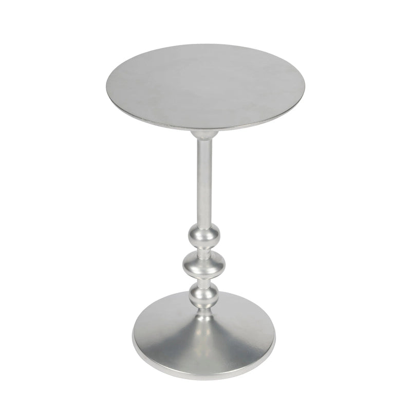 Zora Iron Pedestal Side Table