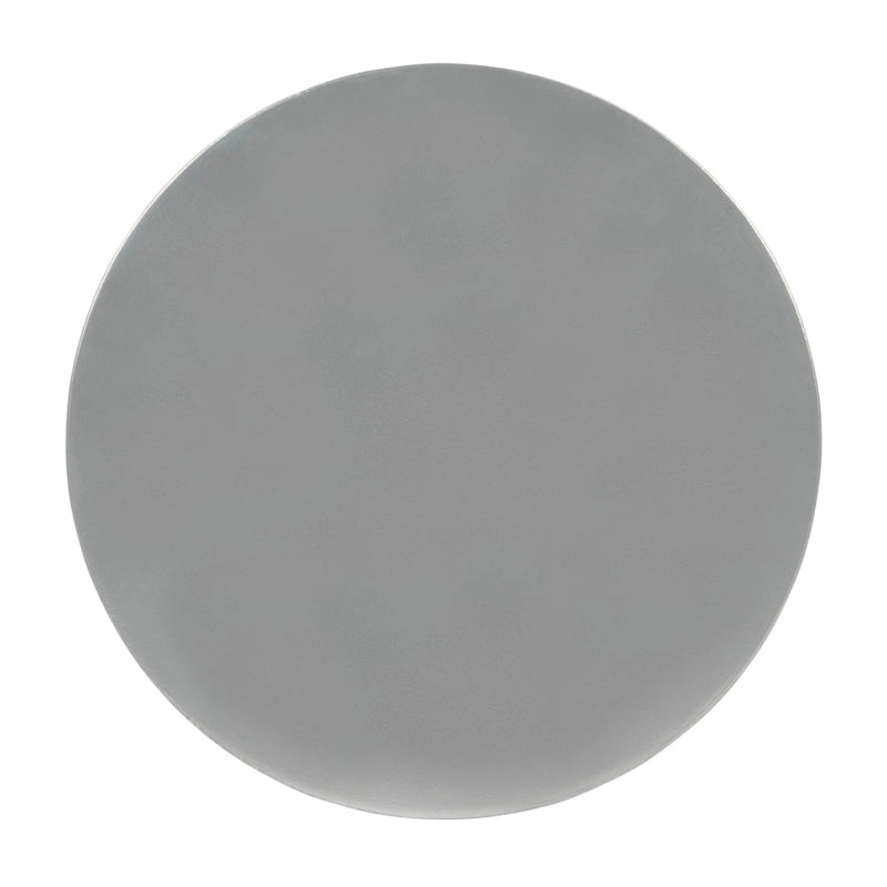 Silver / Bronze / Black Round Aluminum Pedestal Side Table – Vintage Distressed Finish